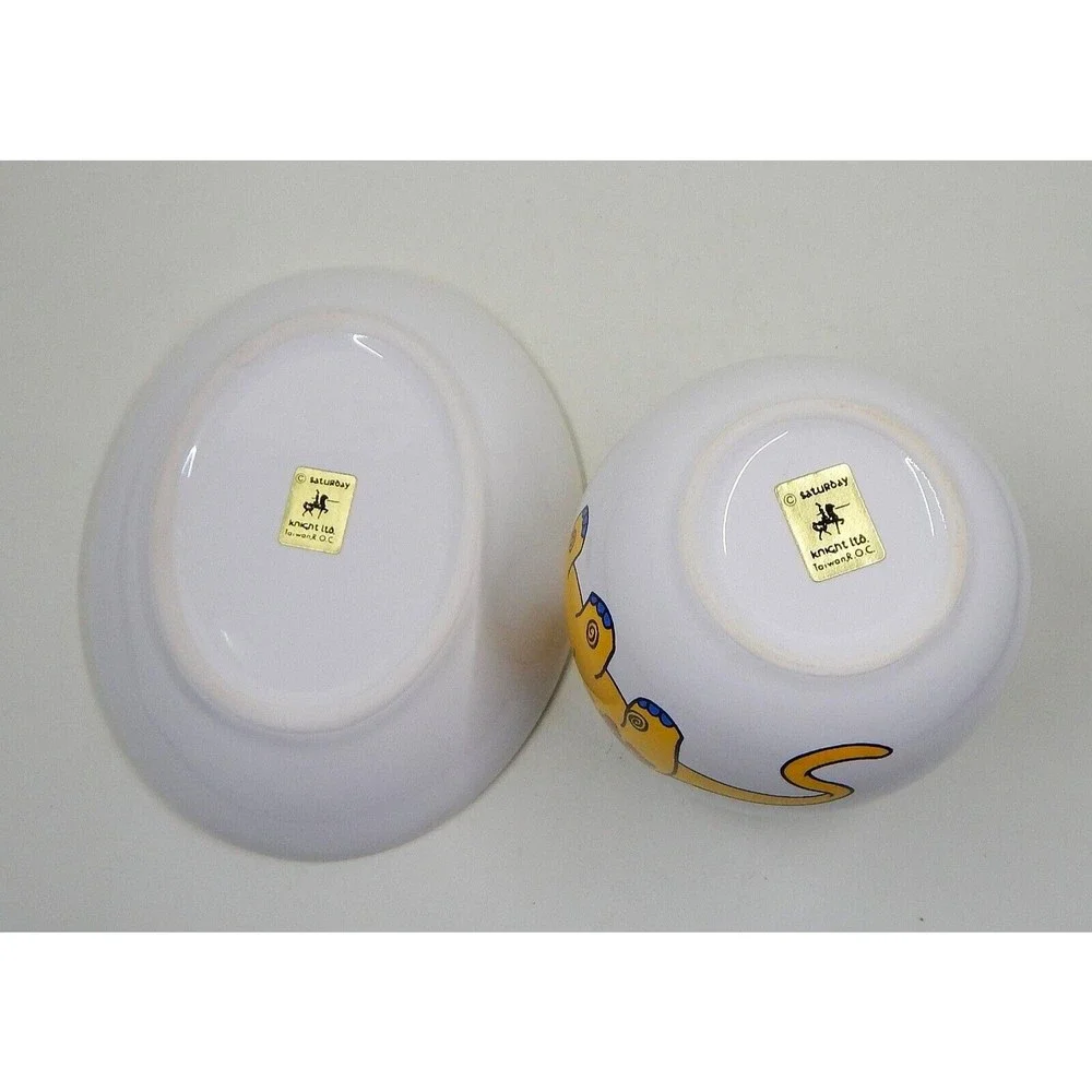 Dinosaurs Tumbler Soap Dish 2 PC Set Saturday Knight Ltd Taiwan